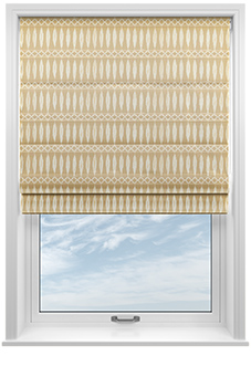 Nazca, Heritage Gold - Roman Blind